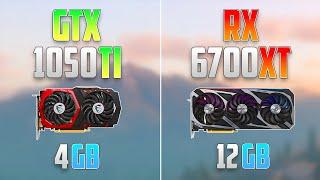 GTX 1050 TI vs RX 6700 XT - How BIG is the Difference?