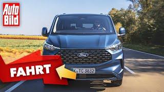 Ford TransitTourneo Custom 2023  Ein Ford mit Familiensinn im ersten Check  mit Thomas Geiger