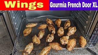 Wings Gourmia French Door XL Digital Air Fryer Oven Recipe