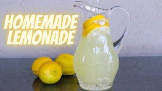 How to Make Homemade Lemonade