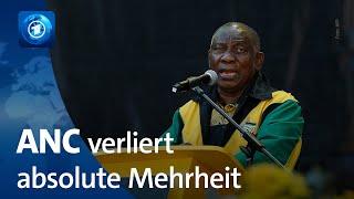 Parlamentswahl in Südafrika Machtverlust für Regierungspartei