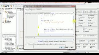 How to Make a JTable Not Editable in JAVA Swing Using NetBeans