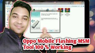MSM tool old version  Oppo  realme Flashing tool 100%working