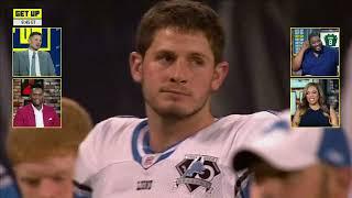 When QB Dan Orlovsky mistakenly committed a safety with the Lions 