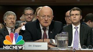 James Clapper On Donald Trump’s Criticism Difference Between Skepticism & Disparagement  NBC News