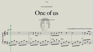 One of us  -  Easy Piano