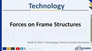 Grade 8 Term 1 Technology Forces acting on Frame Structures