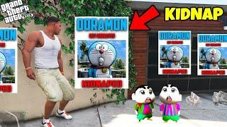 GTA 5  FRANKLIN TRY TO FIND LOST DORAEMON  IN LOS SANTOS