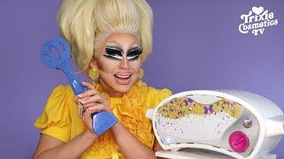 Trixie Mattel Tries to Make Pretzels in An Easy-Bake Oven