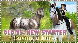 OLD VS. NEW STARTER HORSE  Star Stable