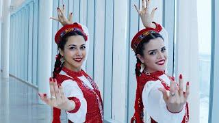 Traditional TajikPamiri Dance  Gul Ba Ruit  Amyna & Nilofar - 4K
