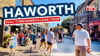 HAWORTH  Full village tour of Haworth Yorkshire Bronte Country