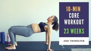 Week 23 of Pregnancy  10-min Prenatal Core Workout