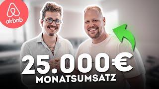 Über 25.000€ Monatsumsatz mit AirBnB verdient Im Interview mit einem Kurzzeitvermieter