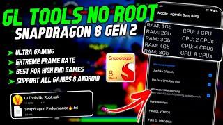 Max 90 - 120 FPS  Enable Snapdragon Gaming Performance  Stable Fps & Performance  No Root