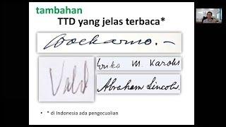 Grafologi Tanda Tangan yg Jelas dan Tidak Jelas Terbaca