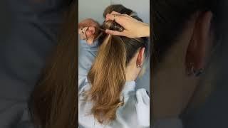 Теперь твой хвостик будет объемным #hairinspo #прическа #hairhacks #ponytail #прическа #хвост