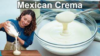 Two Ingredient Homemade Crema Mexicana No More Store Hunts