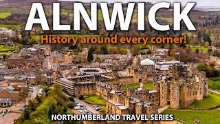 ALNWICK A Beautiful Medieval Town in England Alnwick Historic Tour Northumberland