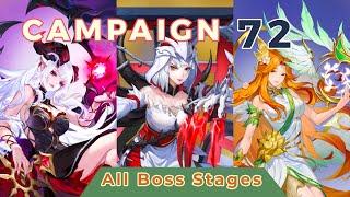 Campaign 72 All Boss Stages Mobile Legends Adventure