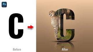 3D text Manipulation in Photoshop  3D Text effect