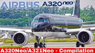 The new AIRBUS A320 Neo compilation from Toulouse Airbus Factory jun 2023