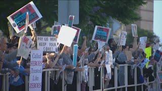 Rady Childrens Hospital nurses on strike in San Diego