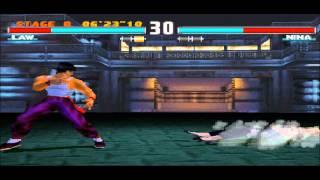 Tekken 3 GamePlay Full Arcade Mode  WOT