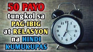 50 TIMELESS ADVICE for love and relationships  Best Tagalog Advice  Brain Power 2177