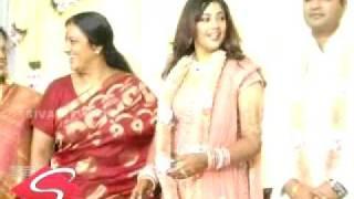 Meena Wedding Reception Video On SIVAJI TV COM First On Net With Vidhyasagar