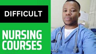 NEWHardest courses in nursing school