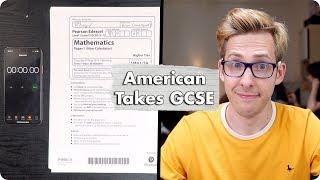 American Takes British GCSE Higher Maths