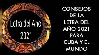 Letra del año 2021