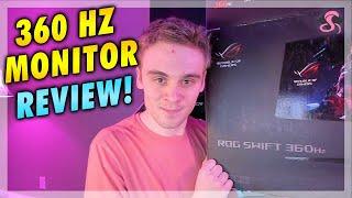 360Hz Monitor Review + First Impressions - Asus PG259QN 360 FPS + IPS