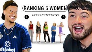 Ranking 5 Women on Attractiveness ft. Rhino
