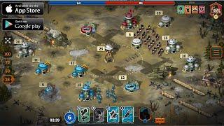 Bunker Wars WW1 Gameplay  PvP RTS Game Android & iOS