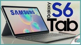 جالكسي تاب اس 6 - Galaxy Tab S6 رسميا  لمنافسة ايباد ابل الجديد