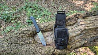 Berglöwe 2.0 von @nedfossknives Ersteindruck und Test  #biwak #survival #bushcraft #knife