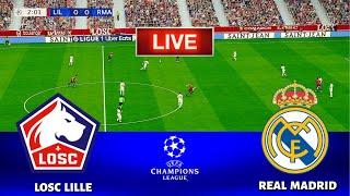 LOSC Lille vs Real Madrid CF - UEFA Champions League  Live Football Match  PES 21