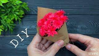 Simple Paper Flower Crafting Easy DIY Gift Ideas Mothers Day