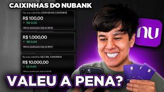 TESTEI R$ 100 R$ 1.000 e R$ 10.000 reais NO NUBANK  QUANTO RENDEU?