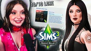 exploring the creepiest town in The Sims 3 Midnight Hollow ⋆｡️️⋆˙