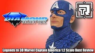 Legends in 3D Marvel Captain America 12 Scale Bust Review