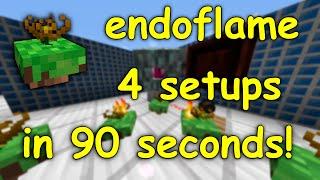 Automated Endoflame - 4 setups  Botania