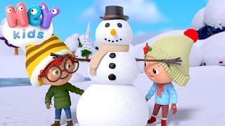 Снежен Наш Човек ️ Детски песни за зимата ️ Детски Коледни Песни - HeyKids