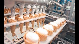 Фабрика мороженого фабричное производство мороженного.