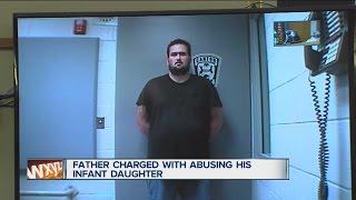 Father charged with abusing his infant daughter