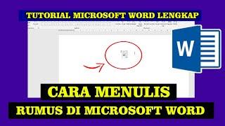 Cara Menulis Rumus Matematika di Microsoft Word