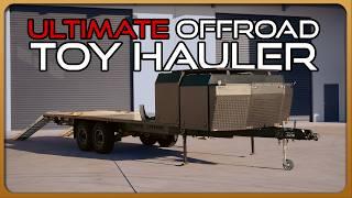 This 24-Foot 4.5 Tonne Toy Hauler Is Overkill