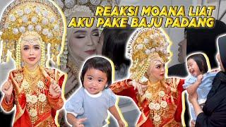LUCU BANGET REAKSI MOANA Liat Aku Pake Adat Padang..